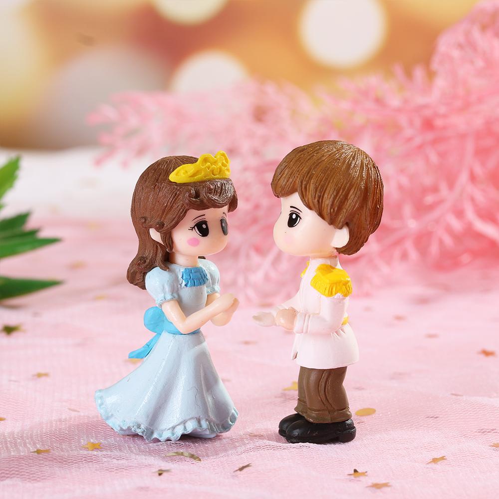 Eutus 1 Cặp Tượng Cặp Đôi Trang Trí Cho Cây Bonsai Tiểu Cảnh Thu Nhỏ