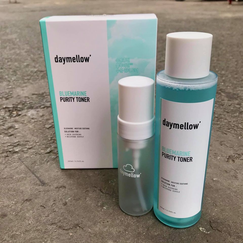 Set nước hoa hồng Daymellow Blue Marrine Purity Toner