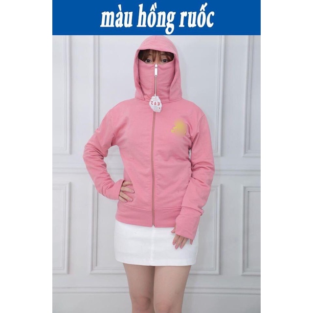 [ Mã AFF3G125K Giảm 25K đơn từ 99K] Áo khoác chống nắng nữ vải COTTON 100% Hiệu Con Ngựa dày dặn, thoáng mát, bền màu