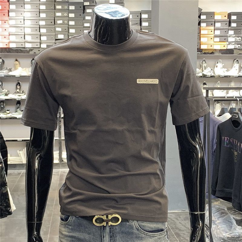 ADIDAS Áo Thun Tay Ngắn Cổ Tròn Thời Trang Mùa Hè 100% Cotton Dành Cho Nam