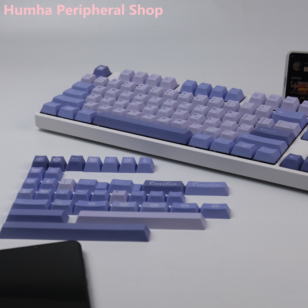 Gmk Frost Witch R2 keycaps 142 Phím Chất Liệu PBT Chuyên Nghiệp Dành Cho Bàn Phím Cơ Cherry profile