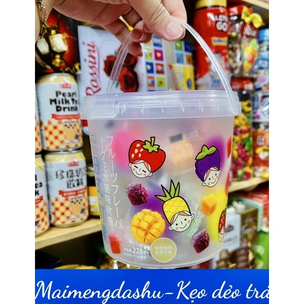 kẹo dẻo trái cây maimengdashu