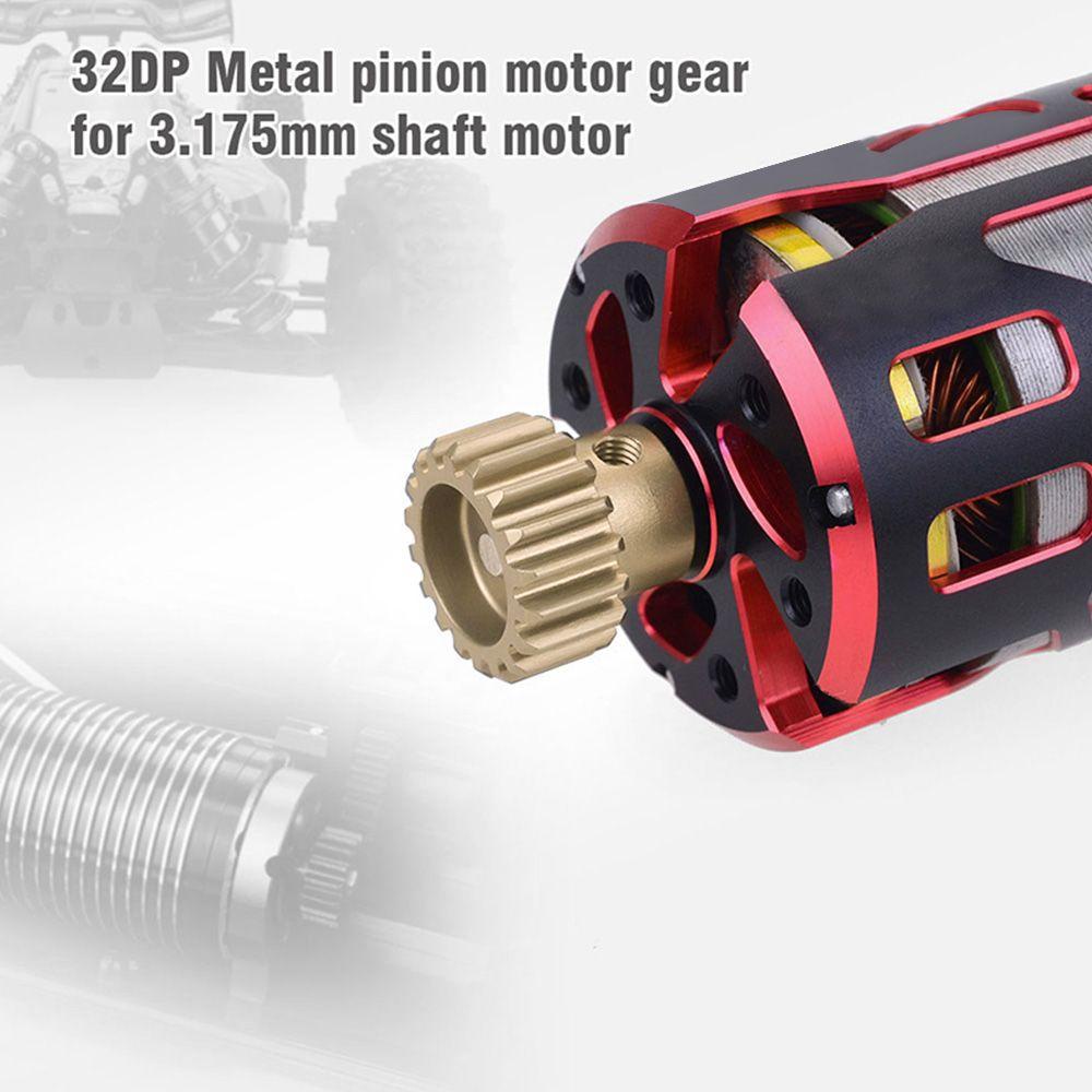 Bánh Răng Pinion Chất Lượng Cao LUOL 3.175MM 13T 14T 15T 16T 17T Cho Mô Hình Xe Hơi