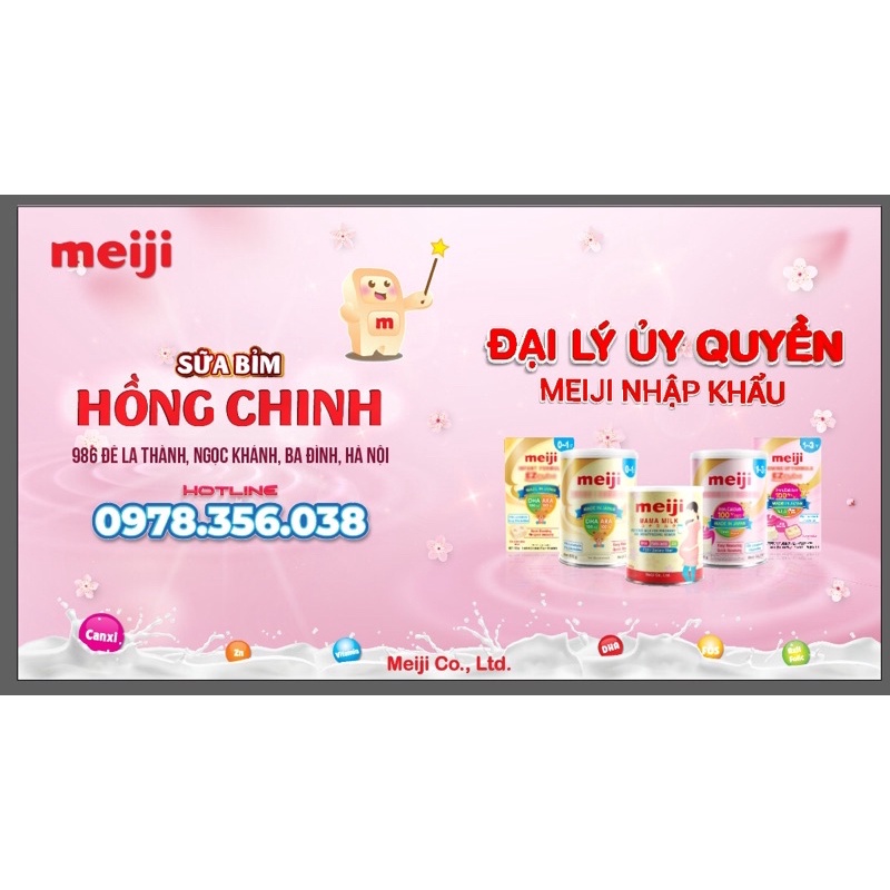 Sữa  Meiji nhập khẩu  0 -1 - 800g