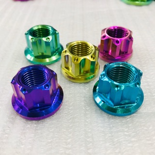 Tán 5li - 6li - 8li - 10li - 12li titanium GR5 sữ dụng cho tất cả loại xe phổ thông