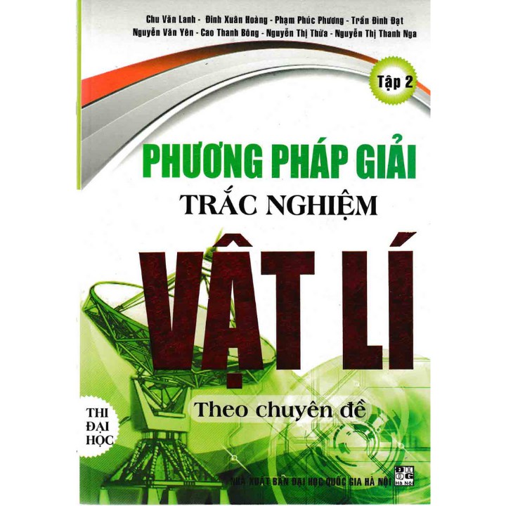 Sách Phương Pháp Giải Bài Tập Trắc Nghiệm Vật Lí Tập 2