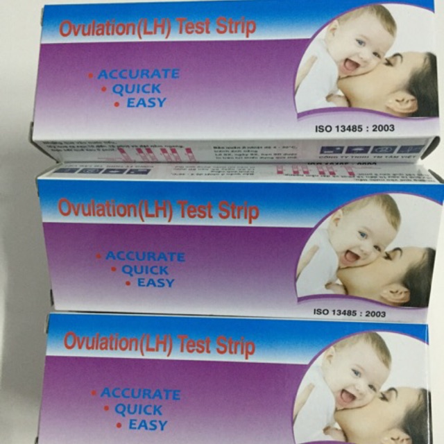 Combo 30 que thử rụng trứng Ovulation