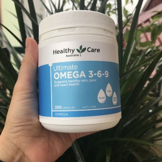 VIÊN UỐNG OMEGA 369 HEALTHY CARE ÚC