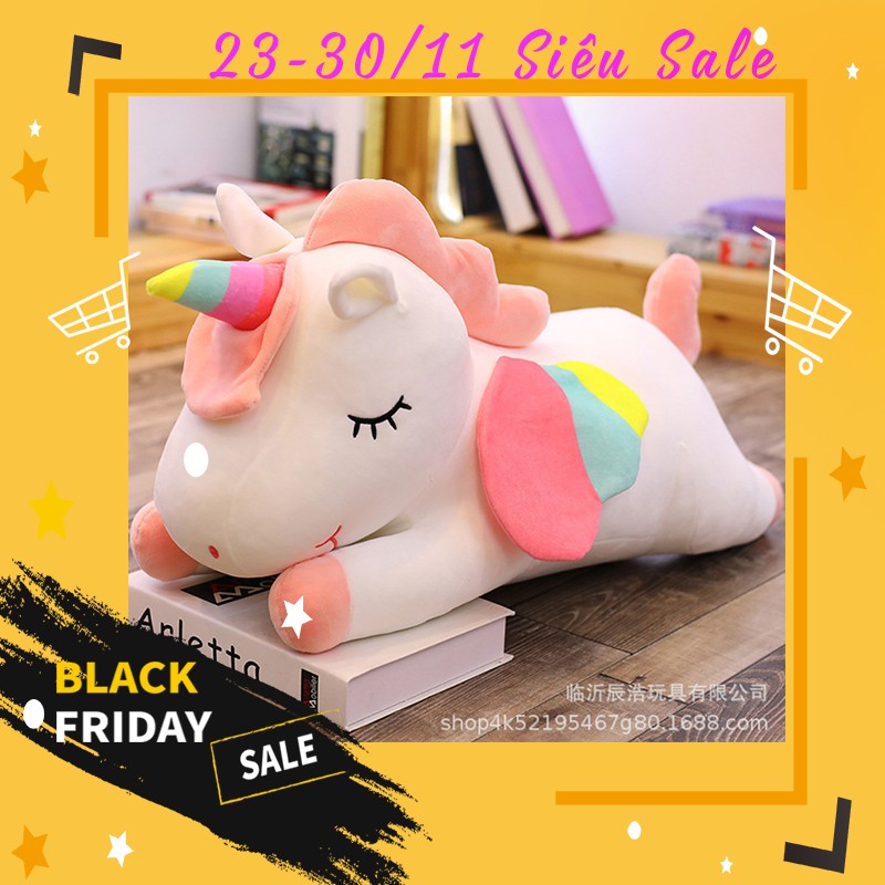 Gấu Bông Unicorn Size 25cm Kỳ lân bông