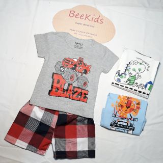 Set 3 bộ cater's bé trai/gái cotton co giãn 4 chiều