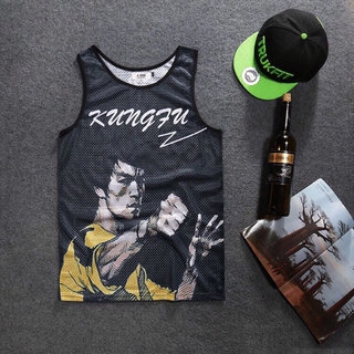 Áo tanktop lưới in