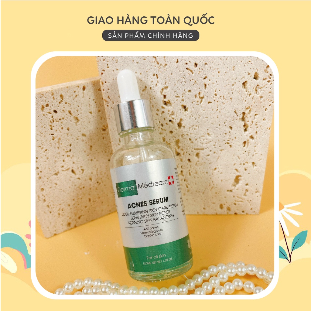 Serum Se Khít Lỗ Chân Lông Acnes Derma Me'Dream, Serum Ngừa Mụn Đầu Đen - Chai 50ml