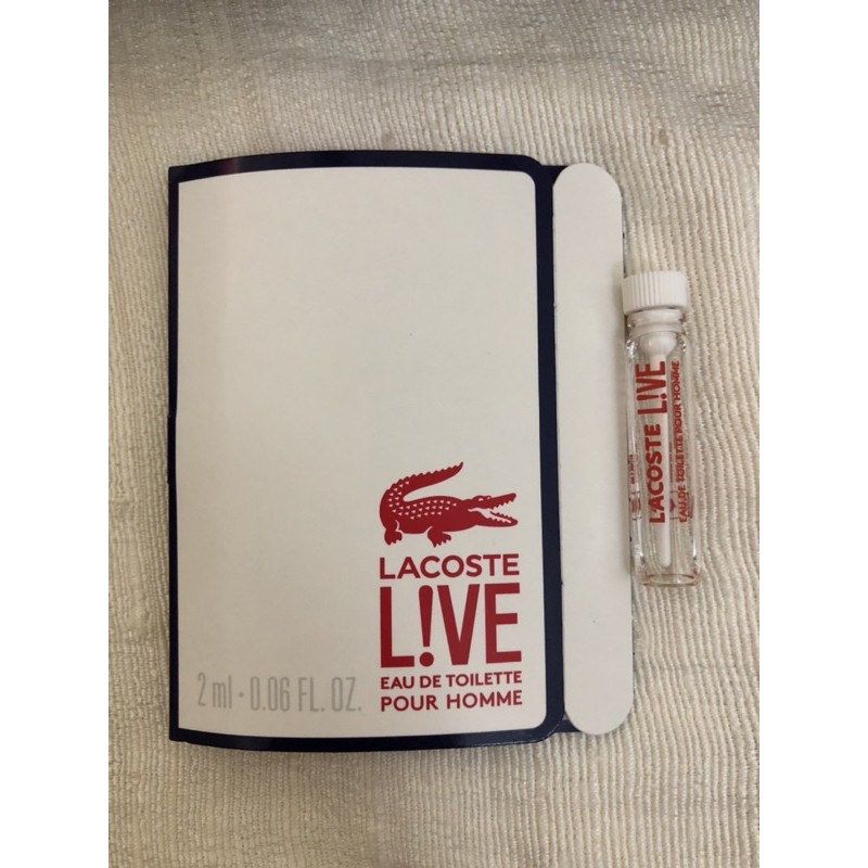 Nước hoa nam Lacoste Live 2ml edt