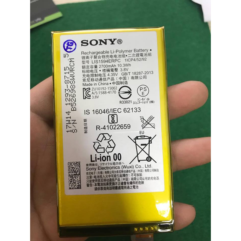 Pin Sony Xperia XA Ultra zin bảo hành 6 tháng