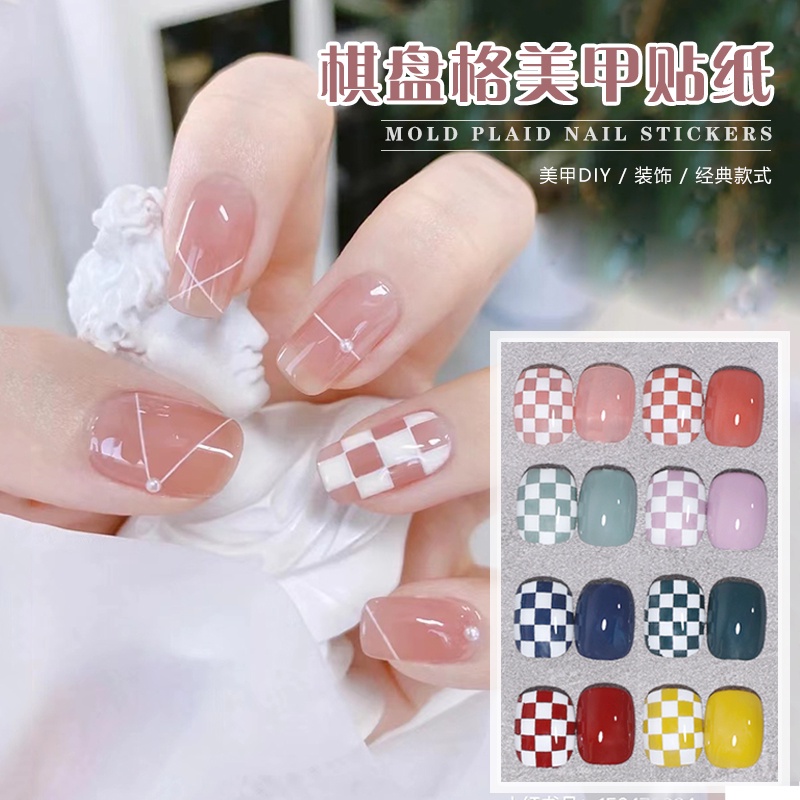 Sticker nail dán móng tay nhiều họa tiết  -nailgiare