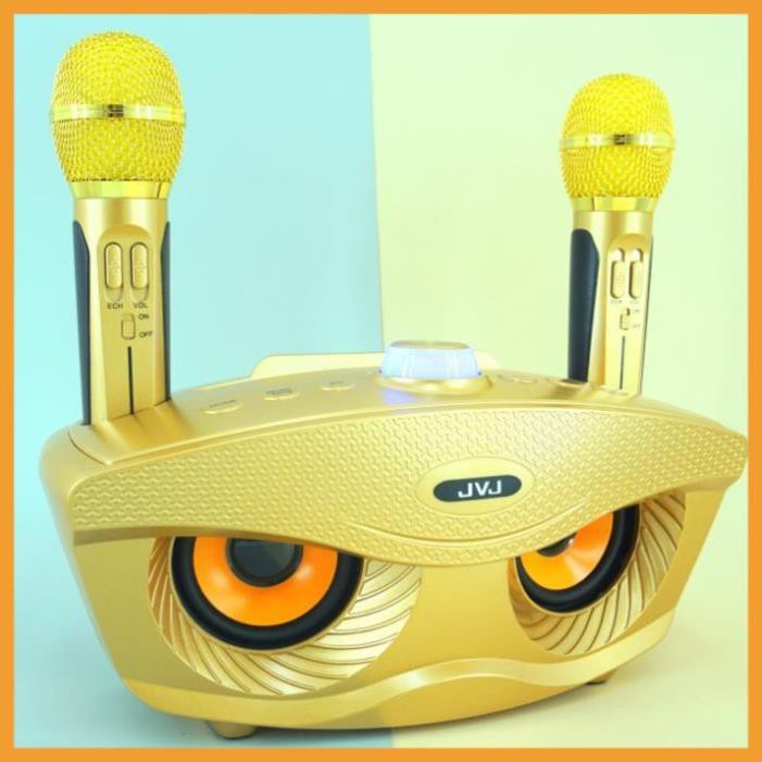 Loa karaoke SDRD 306, Loa karaoke bluetooth mini di động, Tặng Kèm 2 Micro không Dây, Công suất lớn, loa to, hát hay