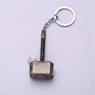 Móc khóa búa Thor Kim Loại 8cm