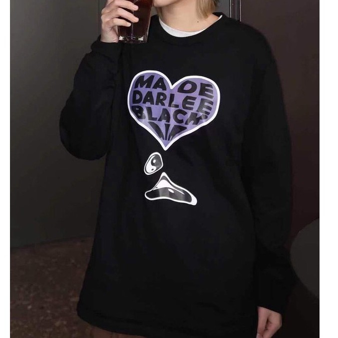 Áo Sweater Nữ Nam Form Rộng BLACK - Áo Cardigan 2 Màu ASW14 | BigBuy360 - bigbuy360.vn