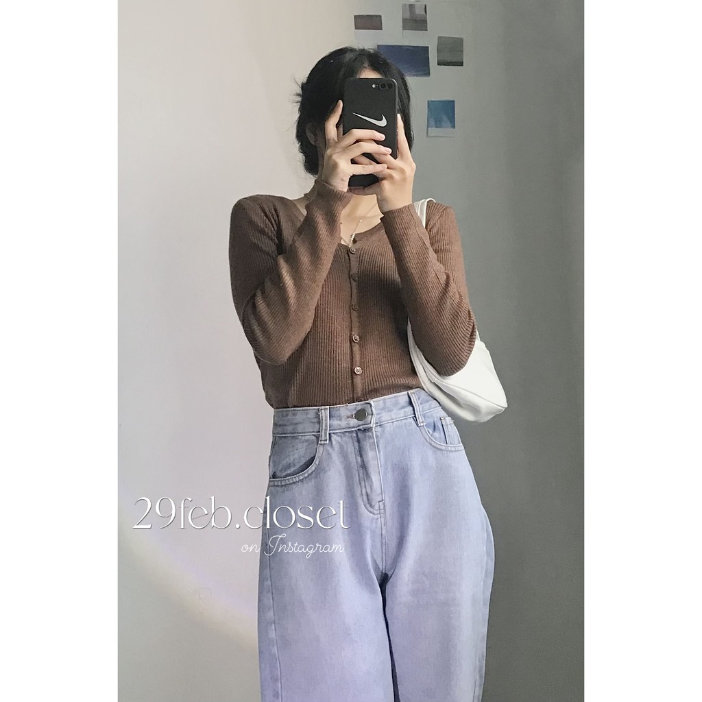 Áo cardigan len cúc dọc (Ảnh video 29feb chụp) - 9001 | BigBuy360 - bigbuy360.vn