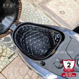 Lót Cốp Xe Máy cho Honda Vision, Chống Sốc - Cách Nhiệt, Có TÚI để giấy tờ.