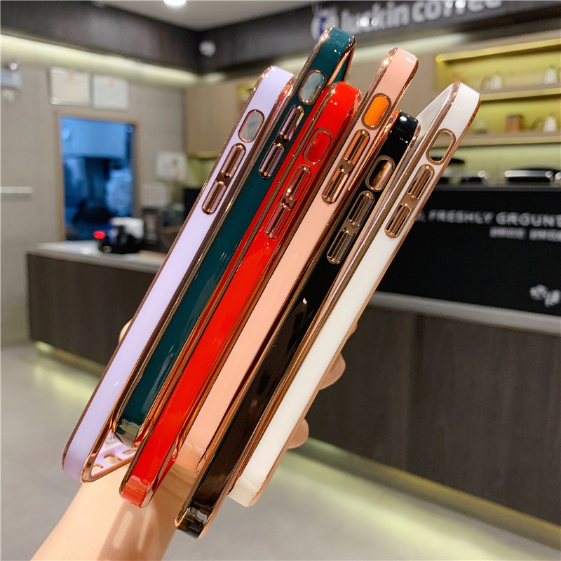 Ốp xi viền dẻo KAKU iphone 7 Plus--&gt;12 ProMax hàng chính hãng cao cấp
