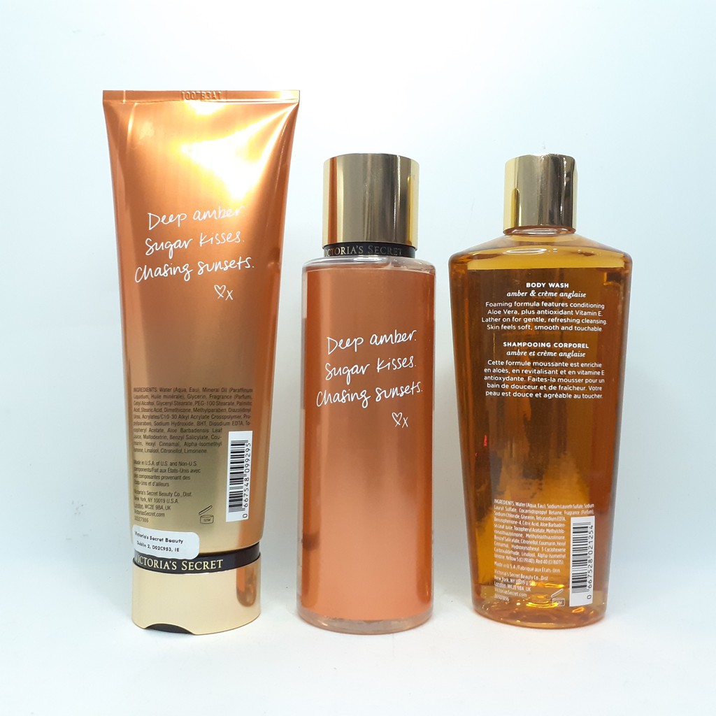 Dưỡng thể Victoria Secret Amber Romance 250ml