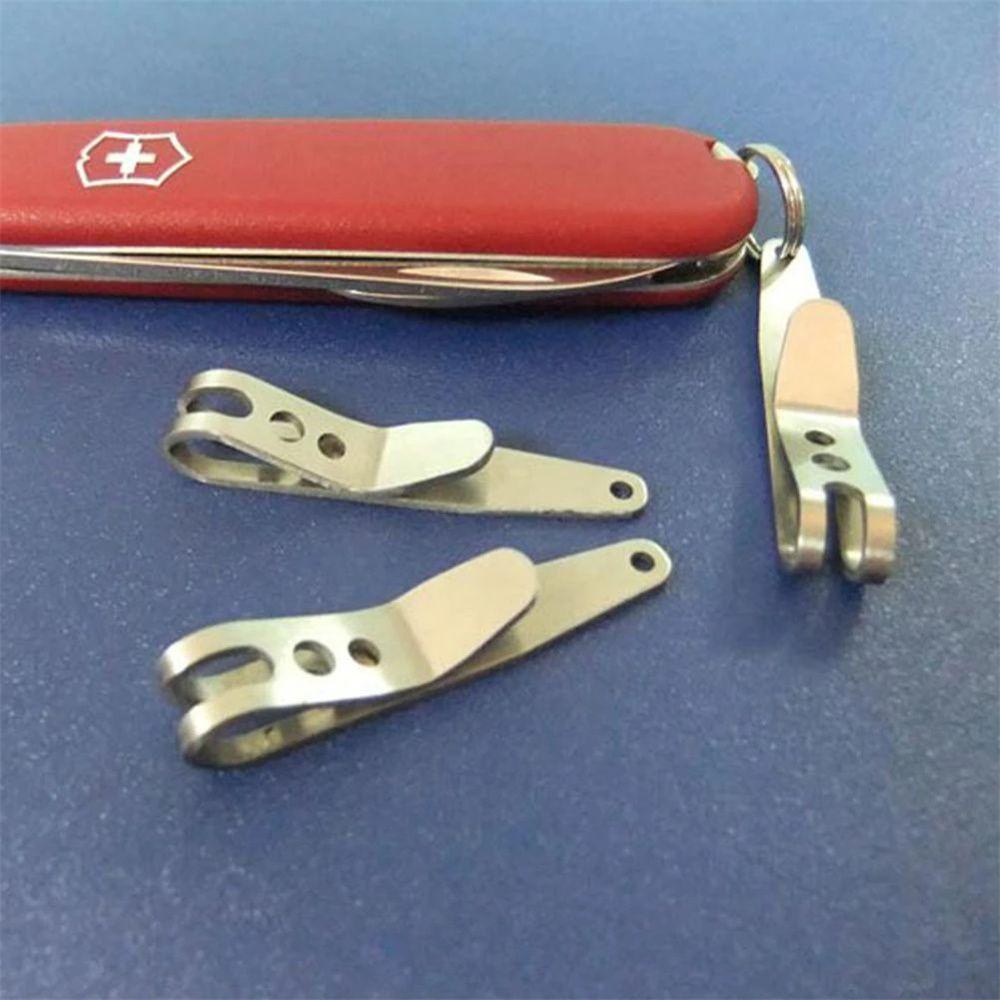 Móc Kẹp Mini Bằng Thép Không Gỉ Dùng Treo Thắt Lưng Quần Áo