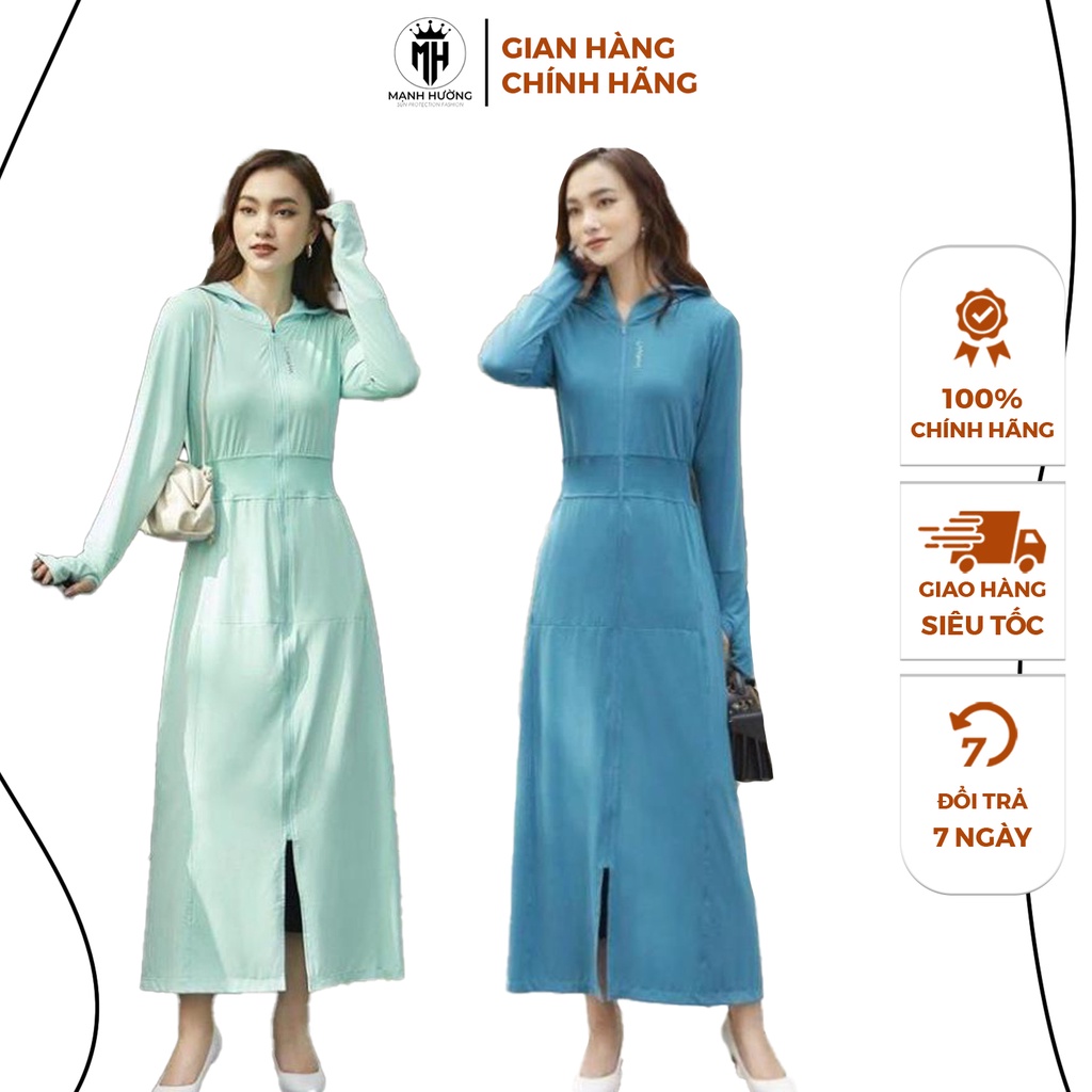 Áo Chống Nắng Toàn Thân MẠNH HƯỜNG Thông Hơi Làm Mát