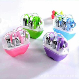 Bộ bấm móng tay 9 món hình quả táo _SuSuShop