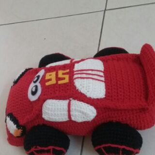 Ô tô len móc handmade