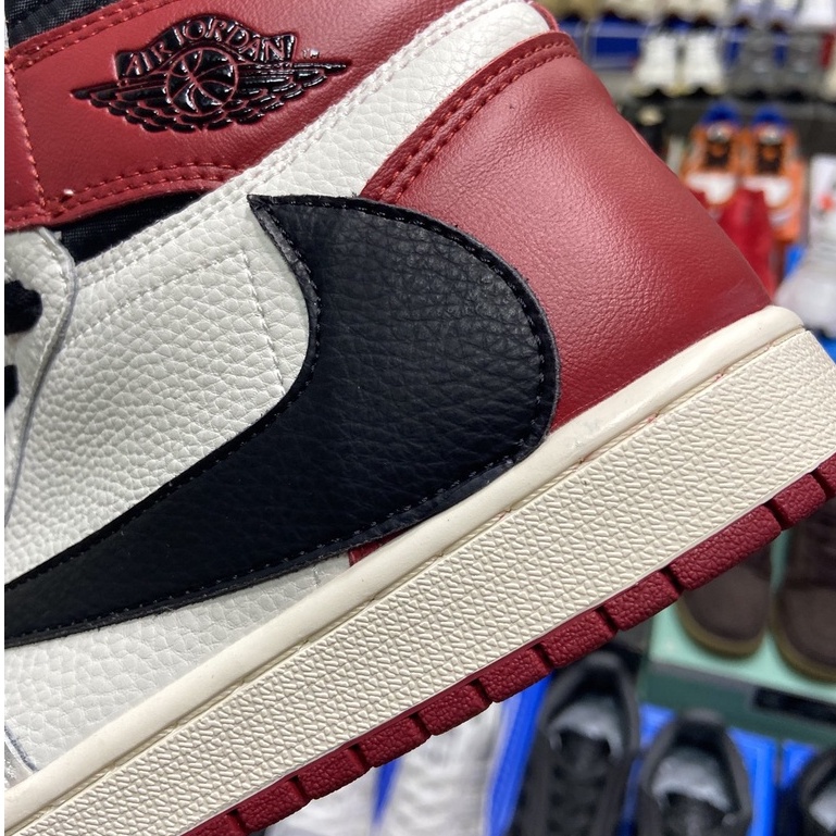 Giày Air Jordan 1 High " Travis Scott x Fragment Red "