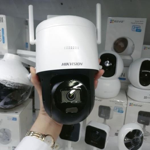 HÀNG CHÍNH HÃNG_Camera IP PTZ quay quét mini HIKVISION DS-2DE2C400IW-DE/W 4MP - Có hỗ trợ Wifi_BH 24 THÁNG