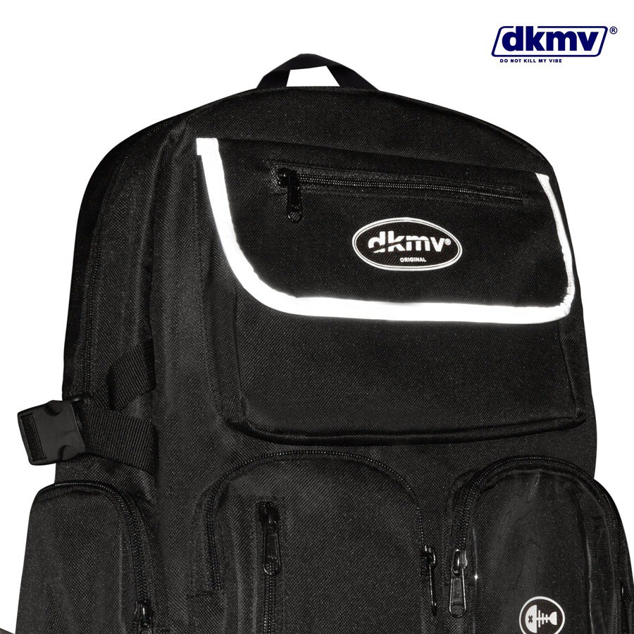 Balo đi học màu đen, balo canvas local brand DKMV- Original Backpack (Reseller) #6