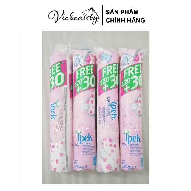 Bông Tẩy Trang Ipek Klasik Cotton Pads 150 Miếng - Viebeauty | BigBuy360 - bigbuy360.vn