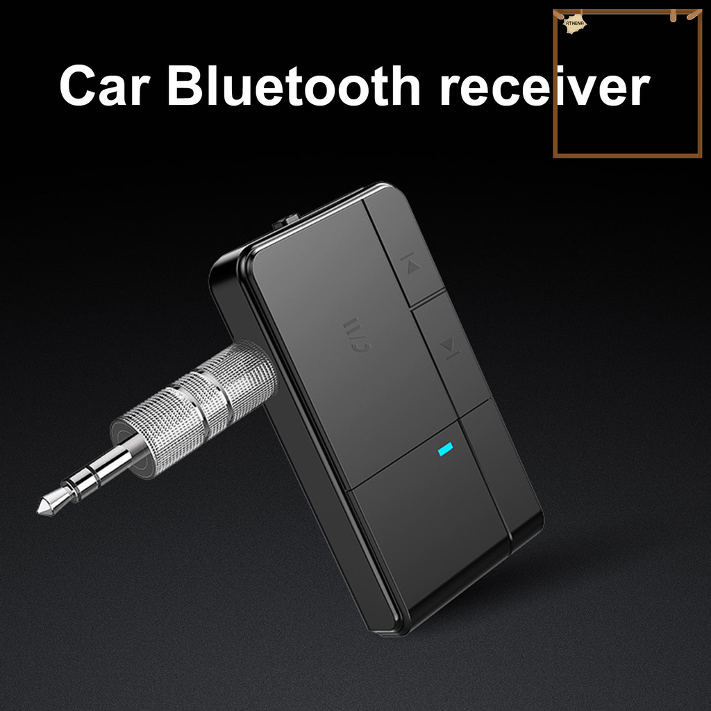 Athena🚀J20 Bluetooth 5.0 Receiver Handfree 3.5mm Jack AUX Audio Adapter