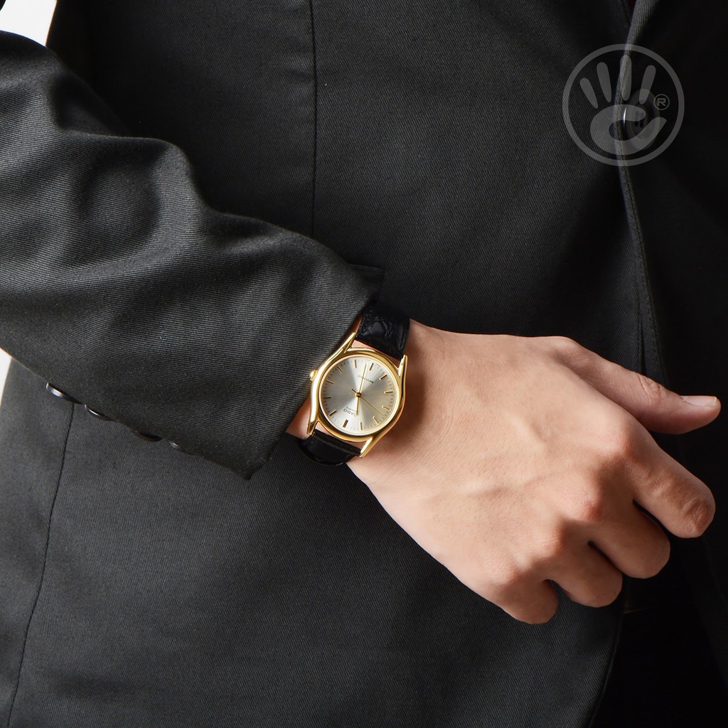 Đồng hồ nam dây da chính hãng Casio Anh Khuê MTP-1094