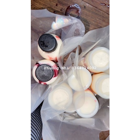 Sữa chua lên men vị trái cây nhà làm