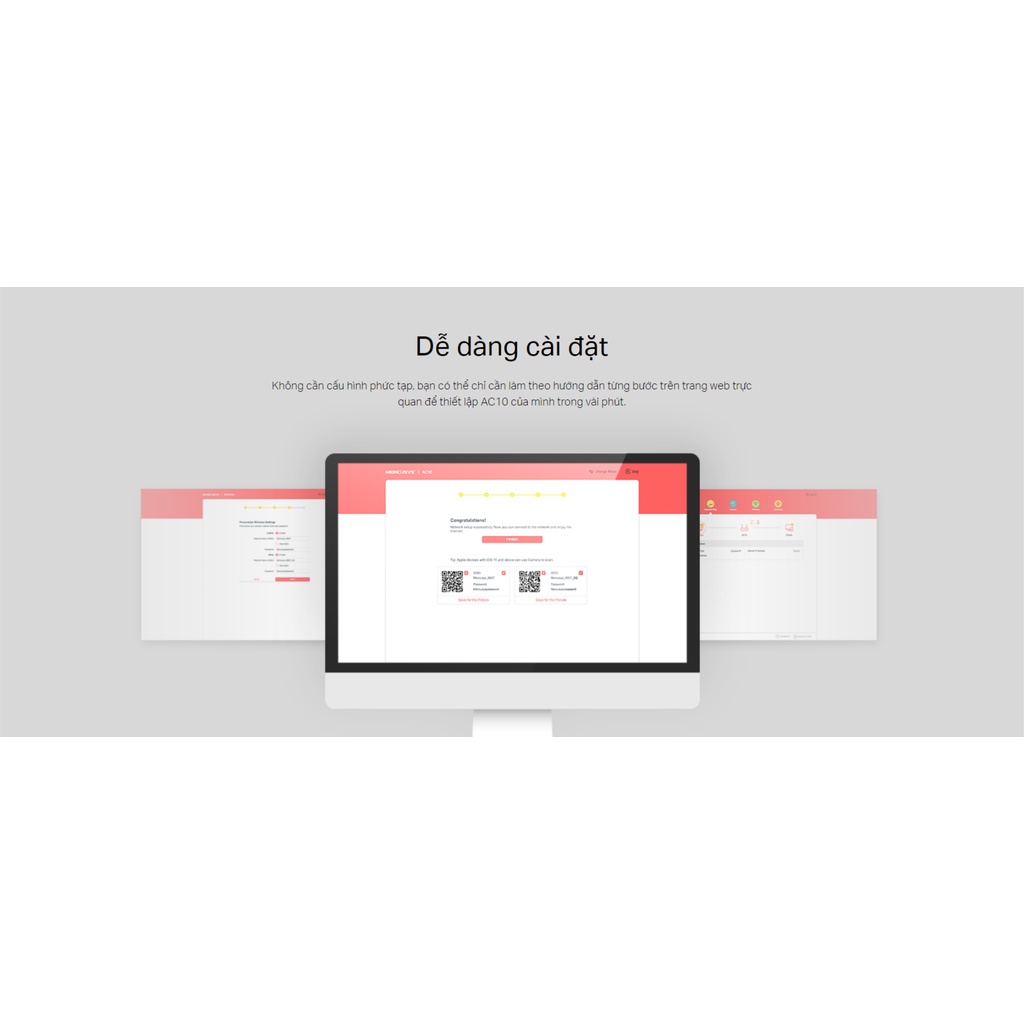 [Chính Hãng] Phát Wifi Mercusys AC10 Băng Thông 1200M Băng Tần Kép | BigBuy360 - bigbuy360.vn