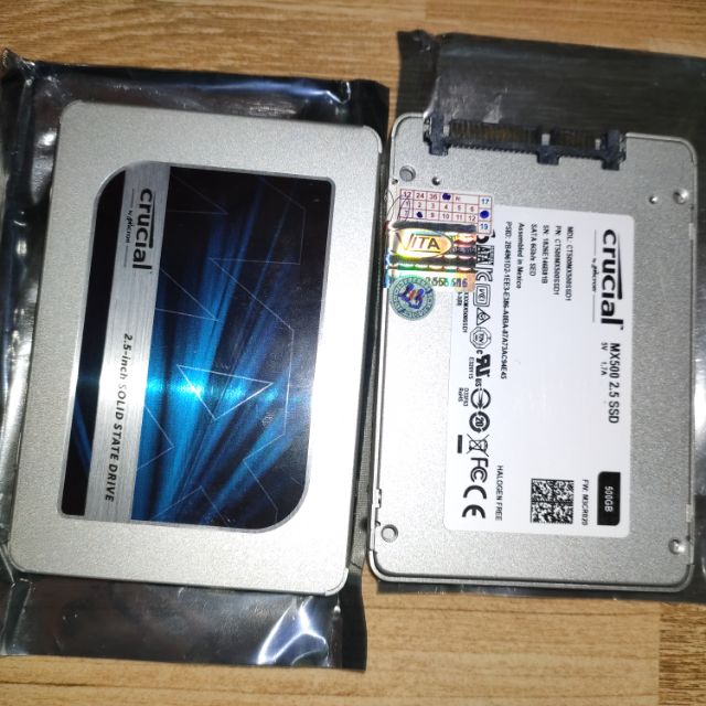 SSD WD BLUE CRUCIAL 500GB BH 2025