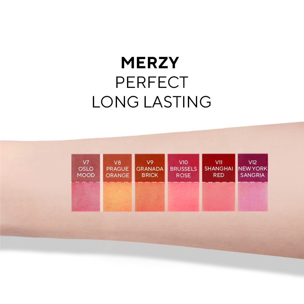 [Hàng mới về] Son Kem Merzy Màu Kì Mịn Như Nhung 2 Có 6 Màu Tùy Chọn | BigBuy360 - bigbuy360.vn