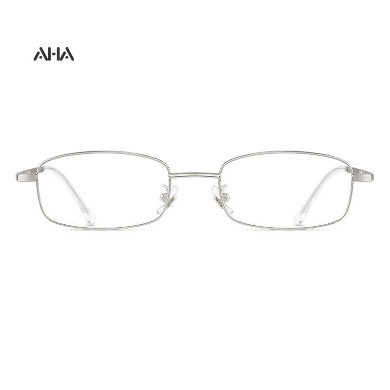 Mắt kính AHA official gọng hình chữ nhật chống ánh sáng xanh phong cách Hàn Quốc thời trang cho nữ