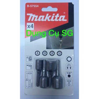 Bộ tuýp vặn ốc 4 cái makita b-57554