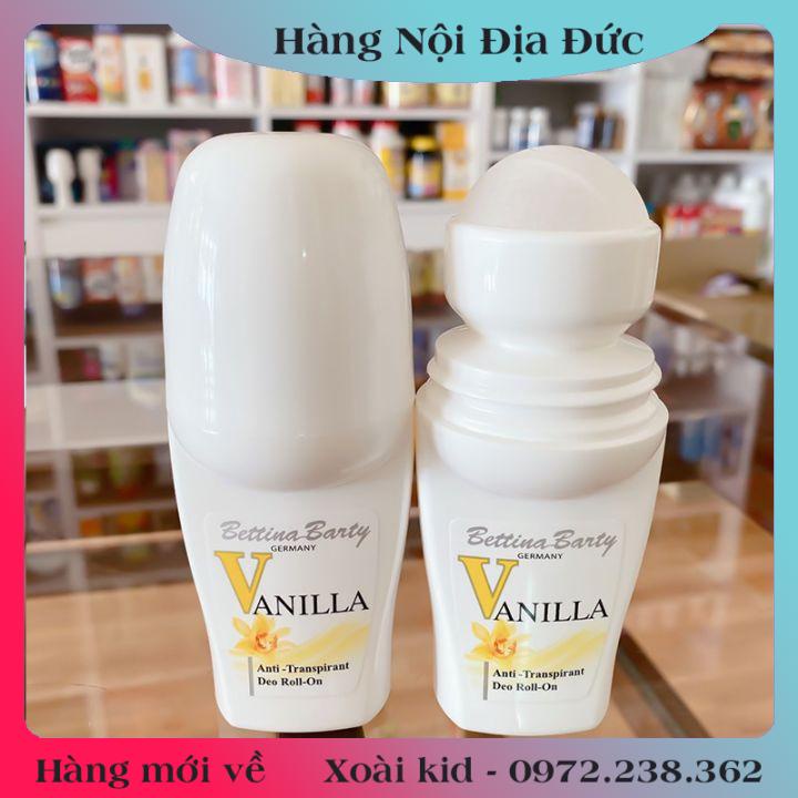 [auth] Lăn Khử Mùi Hương Nước Hoa Vanilla Bettina Barty Cho Nữ 50ml Của Đức [Hot]