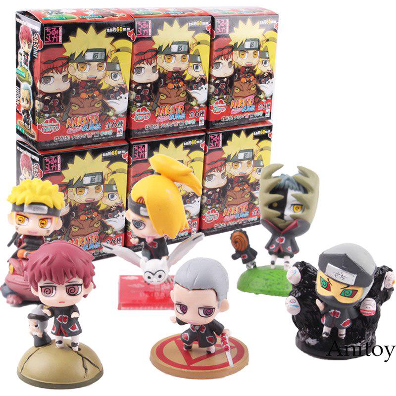 Set 6 mô hình nhân vật Naturo đồ chơi cho trẻ