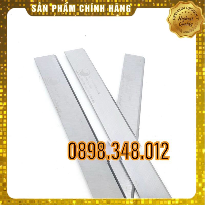 BỘ 3 LƯỠI DAO BÀO GỖ HỢP KIM CAO CẤP RHINO 510X30X3MM CAO CẤP