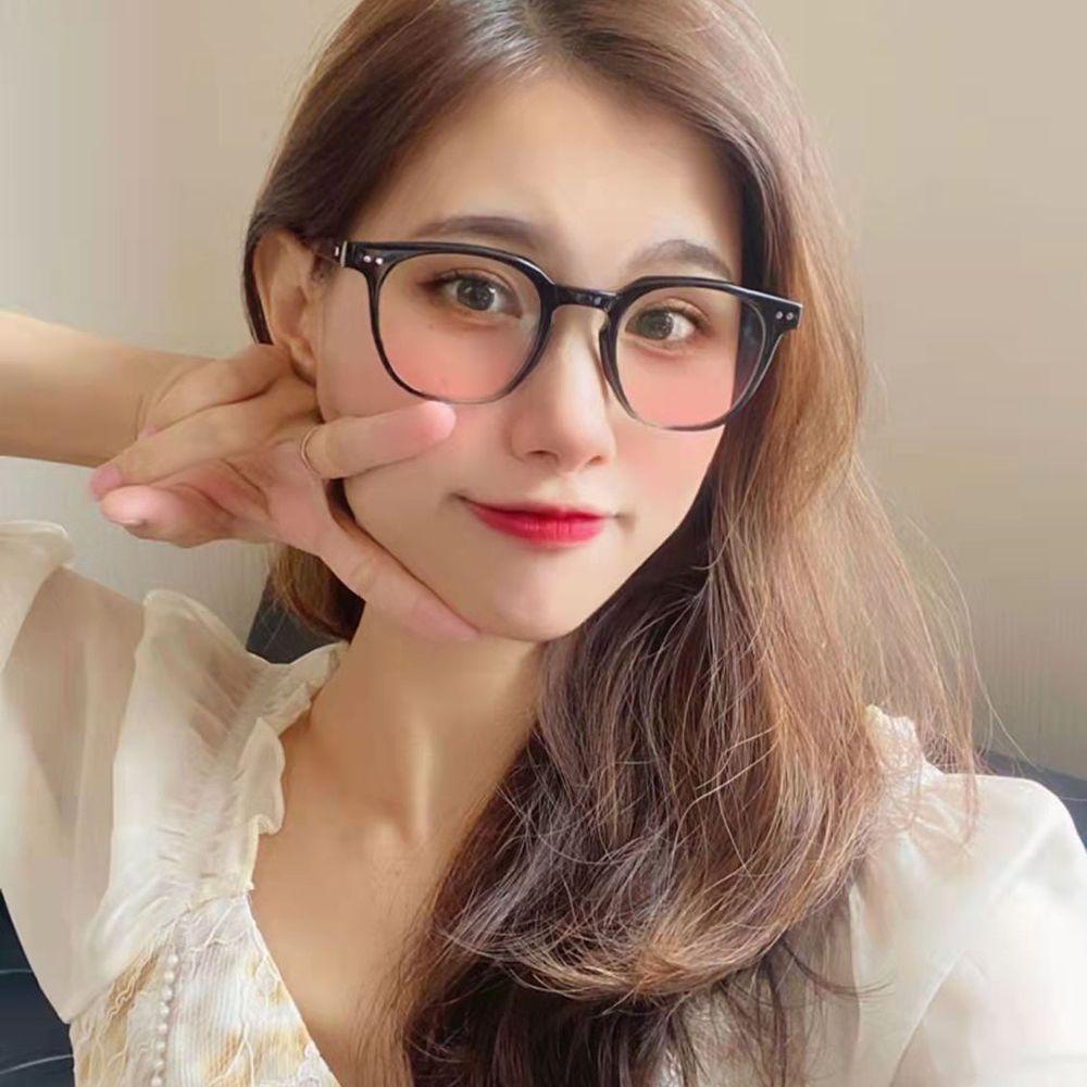Mắt Kính Chống Bức Xạ Chống Bức Xạ Màu Hồng Gradient Dành Cho Nam Nữ