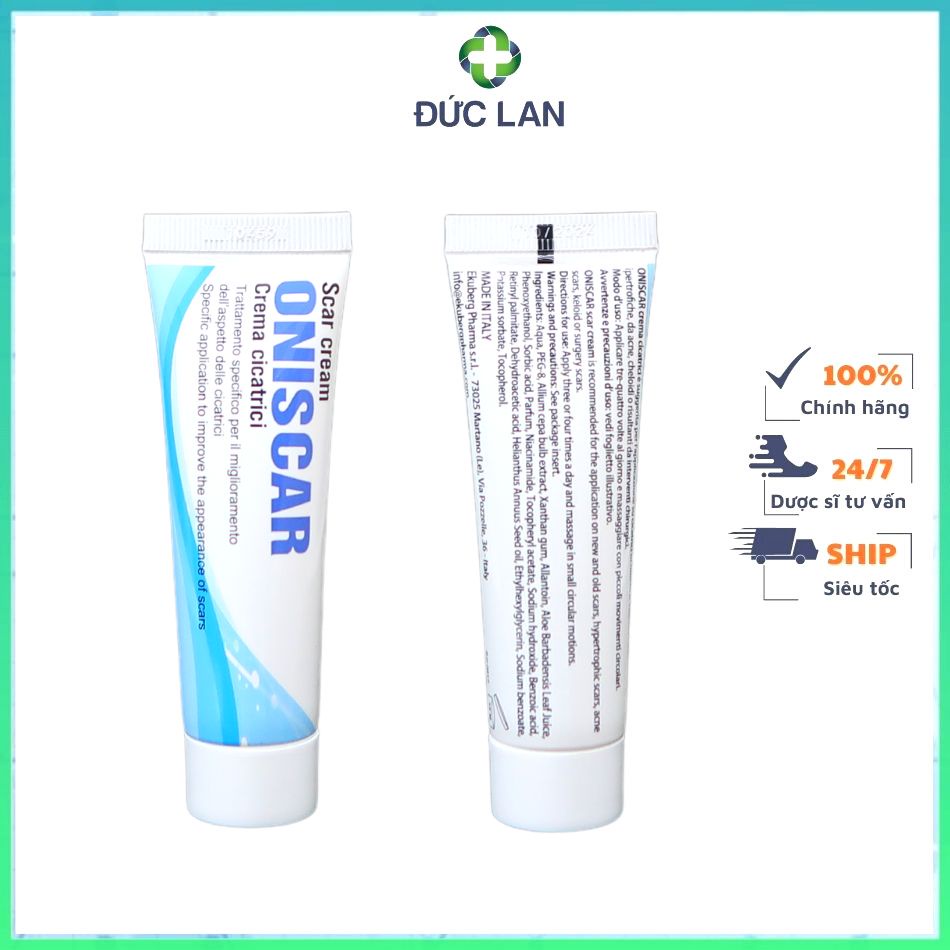 ONISCAR CREAMA CICATRICI - HỖ TRỢ LÀM MỜ VÀ LÀNH SẸO