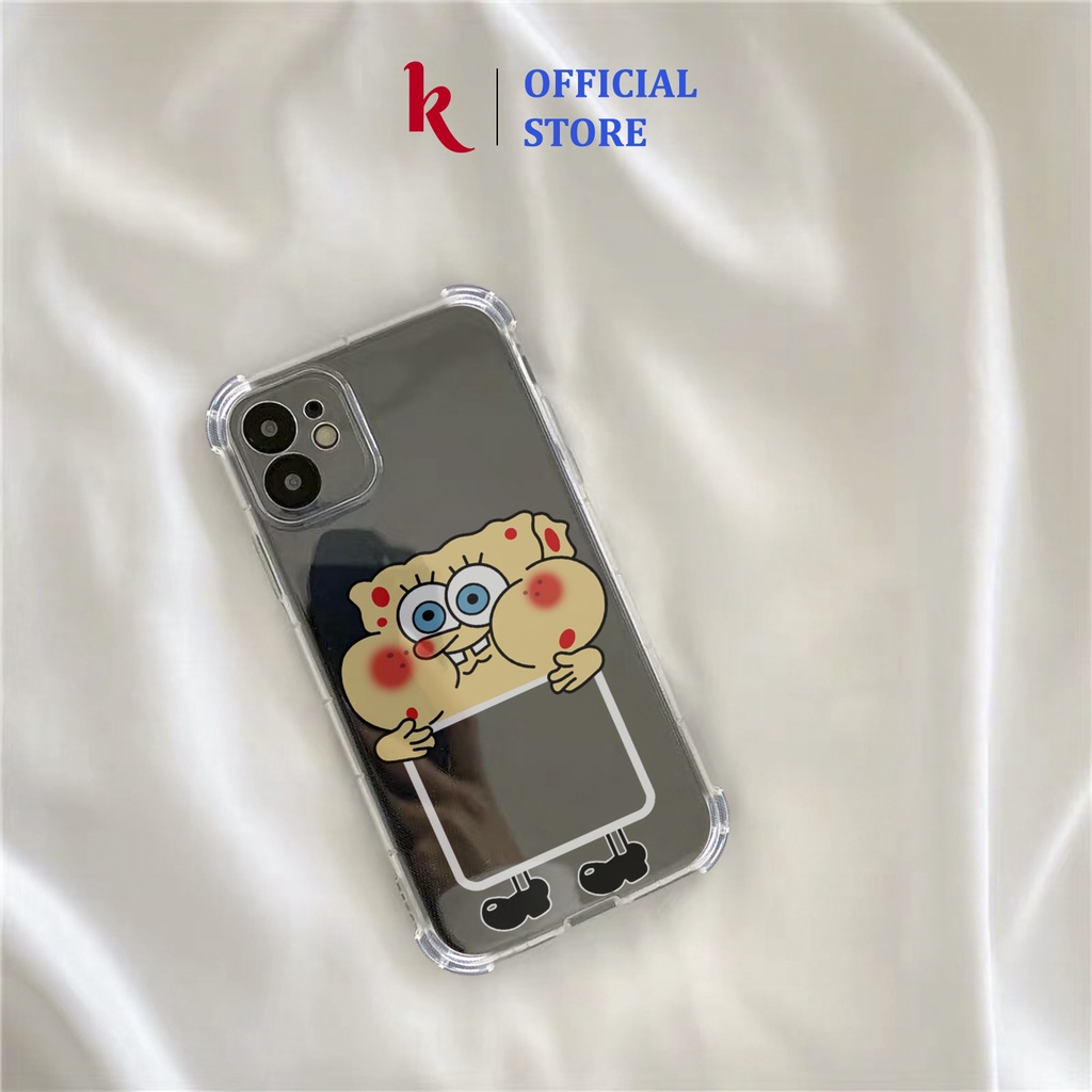 Ốp lưng iphone ngộ ngĩnh chống sốc trong suốt case 14plus 14 pro max 13 12 promax 11 mini 6 6s 7 8 plus x xr xs Se