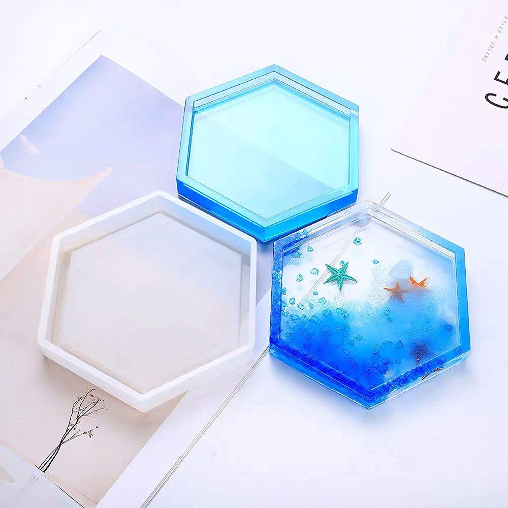 Khuôn Silicon Trong Suốt Làm Đế Lót Ly Thủ Công DIY