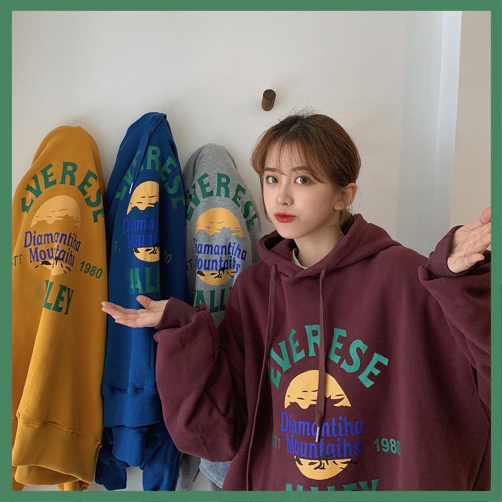 Áo Hoodie Nỉ Bông Dày Dặn Nam Nữ Unisex Form Rộng Everese Aalley - La mode | BigBuy360 - bigbuy360.vn
